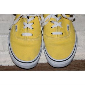 Yellow Vans • US Woman’s 7.5 / Men’s 6